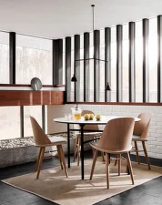 Stôl Snaregade Round Ø120, black