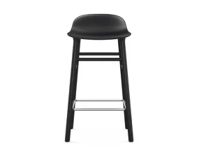 Barová stolička Form 65 cm, black/black