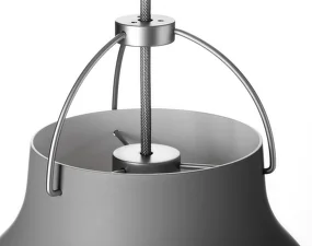 Závesná lampa Caravaggio™ P1, matt grey45