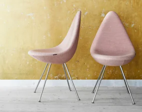 Stolička Drop™, Canvas / light pink