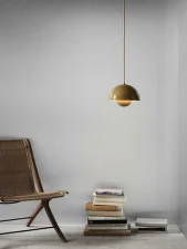Závesná lampa Flowerpot VP1, mustard