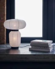 Stolná lampa Formakami JH18, ivory white