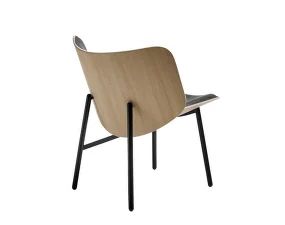 Kreslo Dapper, black base / Sense Black leather