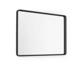 Nástenné zrkadlo Norm Wall Mirror Rectangular, black