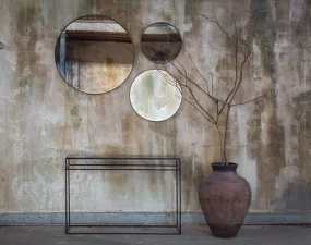 Konzolový stolík Mirror, charcoal