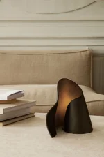 Stolná lampa Oyster, black