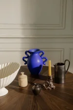 Váza Verso Table, bright blue