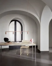 Závesná lampa Donna Line 120, blush