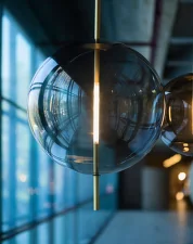 Závesná lampa Kandinsky 30, smoked grey
