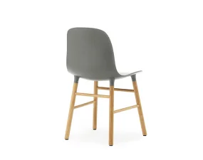 Stolička Form, grey/oak