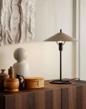 Stolová lampa Filo, black/cashmere