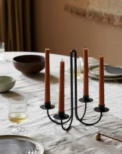 Svietnik Sway Candelabra, black