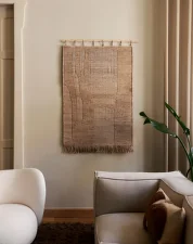 Tapiséria Harvest Wall Rug, natural
