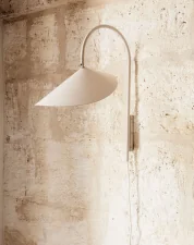 Nástenná lampa Arum Swivel, cashmere