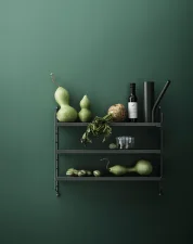 Polica String Pocket, sage
