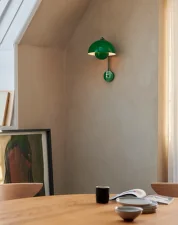 Nástenná lampa Flowerpot VP8, signal green