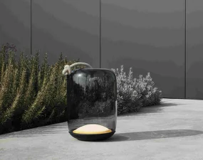 Stolová lampa Knot Cilindro Table PC1078, smoke grey / black matte