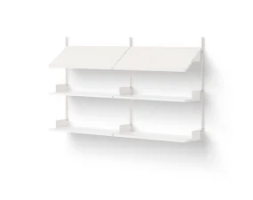 Policová zostava Office Shelf, white/white