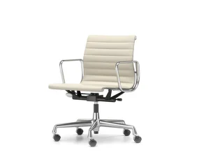 Kancelárska stolička Aluminium EA 118, clay / polished