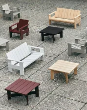 Jedálenský stôl Crate L180, white