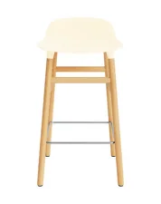 Barová stolička Form 65 cm, cream/oak