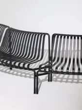 Lavička Palissade Park Dining Bench In/Out set of 2, anthracite
