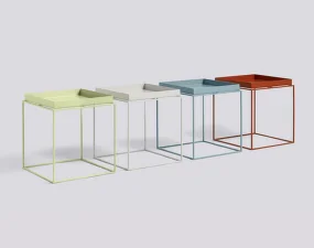 Stolík Tray Table 40x40, warm grey