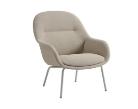 Kreslo Fiber Lounge Armchair Tube, Ecriture 240/grey