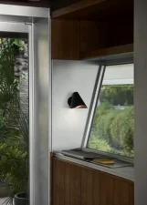 Nástenná lampa Bonnet SC103, black