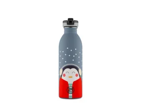 Detská fľaša Kids Bottle 0,5 l, happy penguin