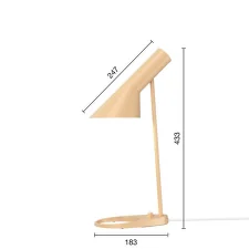 Stolná lampa AJ Mini, warm sand