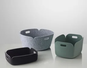 Kôš Restore Round, grey