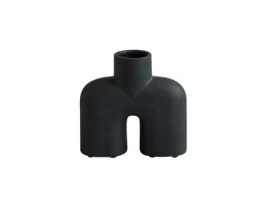 Váza Cobra Uno Mini, black