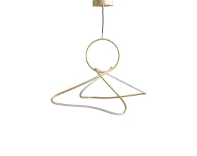 Závesné svietidlo Kumo Mini, brass