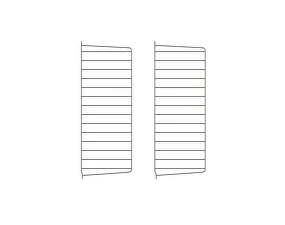 Nástenný panel String Wall 75 x 30, 2 ks, dark grey