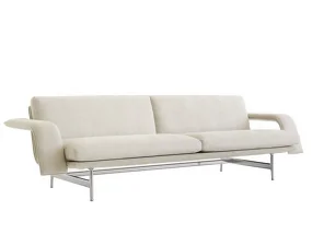 Trojmiestna pohovka Meantime AV31, Ecriture 210/polished aluminium