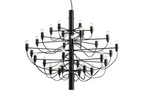 Luster 2097/30 Clear Bulbs, matte black