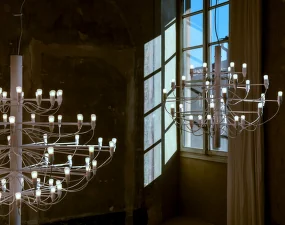 Luster 2097/30 Frosted Bulbs, matte black