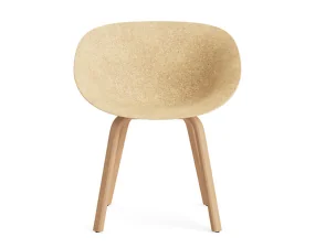 Stolička s podrúčkami Mat, hemp/beech