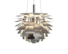 Závesné svietidlo PH Artichoke Ø48, stainless steel