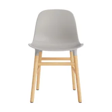 Stolička Form, warm grey/oak