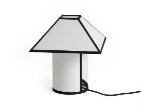 Stolná lampa Ava Pyramid 290, white