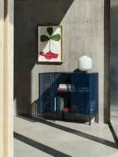 Skrinka Perforated Cabinet Floor Medium, steel blue