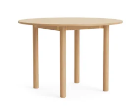 Stôl Annex Round Ø110, lacquered oak