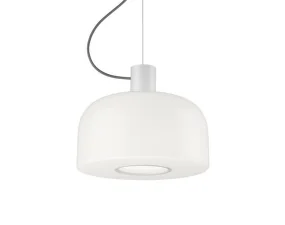 Závesné svietidlo Bellhop Glass S1, white