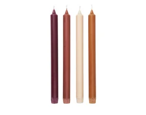 Sviečky Pure set 4ks, roseate blend