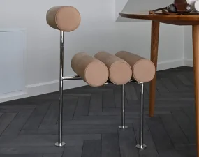 Jedálenská stolička Hiro, Nubuck