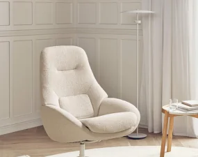 Stojacia lampa Reflection, black lacquered aluminium