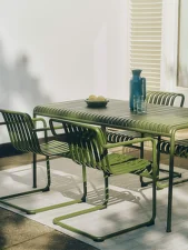Stolička Palissade Cantilever Dining Armchair, olive