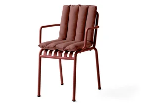 Textilný podsedák Palissade Chair and Armchair Soft Quilted Cushion, iron red